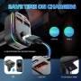 Трансмитер за кола FM блутут bluetooth двойно Usb хендсфри Transmitter аудио приемник MP3 Type-C за, снимка 3