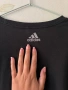 Adidas черна дамска памучна тениска L размер 🖤, снимка 5
