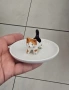 чинийка с котенце, снимка 1