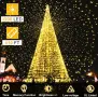 Външен LED гирлянд FLVOECN, 120 метра, 1200LED лампички, водоустойчиви коледни светлини, снимка 5