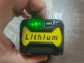Батерия 18V 5.0Ah Li-ion P108 за Ryobi ONE+ с индикатор за заряд, снимка 3