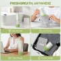 Govee/OOZZ Travel Water Flosser — преносим зъбен душ система за зъби с 6 накрайника и IPX8, снимка 4