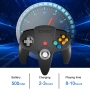 KIWITATA Безжичен N64 контролер за Switch игри, 2.4GHZ Безжичен N64 Дистанционно управление , снимка 4