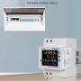 Wi-Fi контролен електромер за DIN шина 100A, TUYA, снимка 4