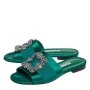  Обувки чехли Manоlo Blahnik (оригинал, нисък ток), номер 38.5-39, снимка 1