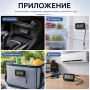 Дигитален термометър със сонда за вграждане в автомобил хладилник и климатик, снимка 3