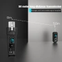 Upgrade D Version 2.4GHz Wireless XLR Transmitter & Receiver – безжична система за микрофони, миксер, снимка 5