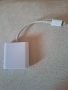 Продавам четец за карти, 2в1,SD/TF,за Iphone/IPad съвместим с системи Apple бял , снимка 1