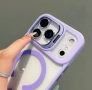 iPhone 17,16,15 всички модели Magsafe case с протектори за камерата,стойка 3цвята, снимка 6