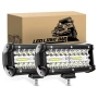 Комплект 2 броя LED BAR фарове 240W, 24000LM – IP68, 12V/24V, за трактор, камион, ATV, офроуд 10368, снимка 4