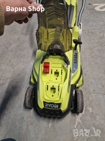 Хибридна косачка Ryobi Hybrid 18V + Кабел, снимка 5 - Градинска техника - 54386731