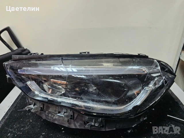 Ляв фар за Mercedes GLA H247. Счупен корпус и стъкло . A2479064906
