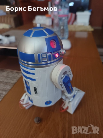 Играчка Star Wars R2-D2 alarm clock., снимка 11 - Колекции - 52259067