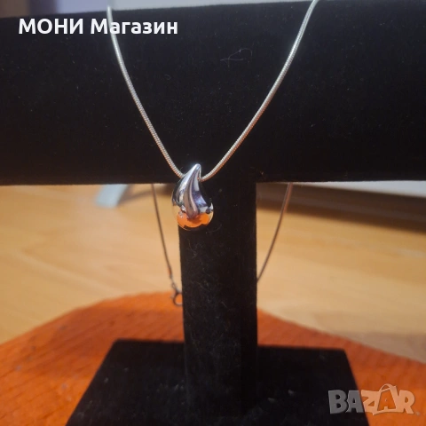 Колие стомана капка