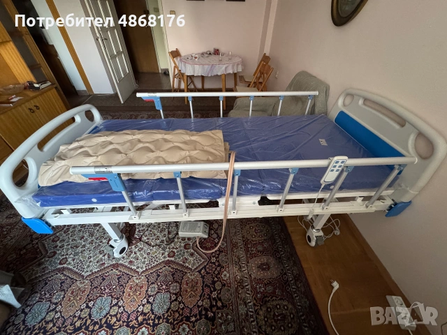 Електрическо болнично легло с два мотора