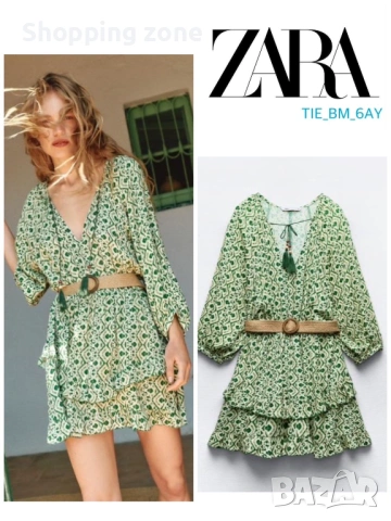 Ефирна къса разкроена рокля, снимка 2 - Рокли - 54177810