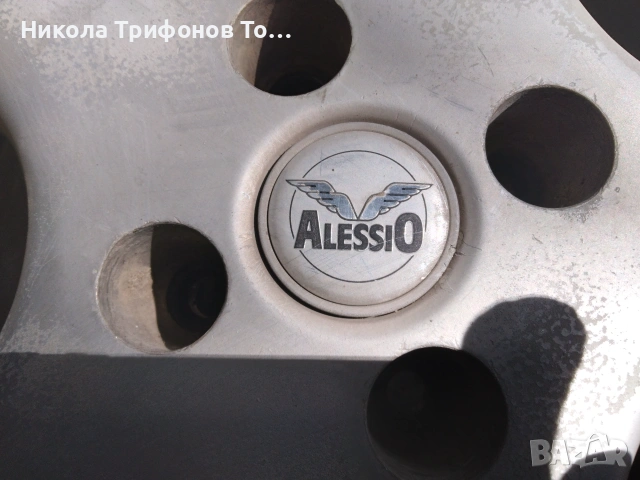 Продавам алуминиеви джанти за Фолксваген 14 цола 4 по 100 , снимка 2 - Гуми и джанти - 55269198