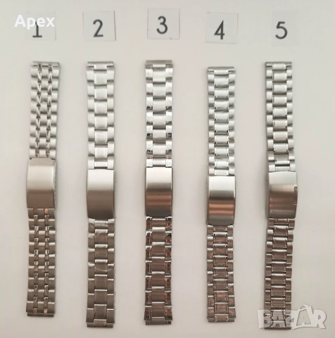 Каишка за Часовник.Кожени и Силиконов Каишки за Часовници.Бяла Черна Кафява Каишка 18,20,22,24 26мм , снимка 13 - Каишки за часовници - 54011479