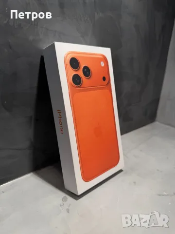 ЧИСТО НОВ Iphone 17 Pro Max 2TB Orange