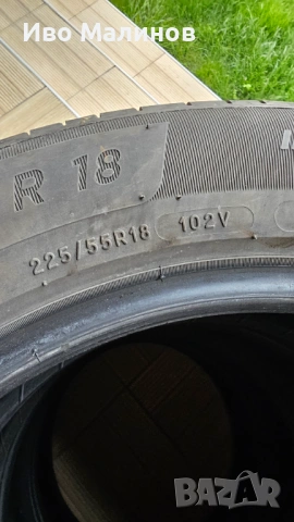 4 бр. Michelin Primacy 4 225/55 R18 – 4-6 мм грайфер, комплект, снимка 9 - Гуми и джанти - 54221193