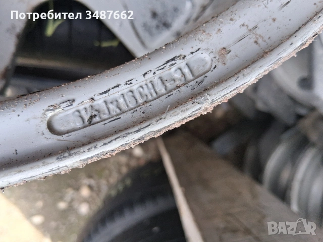 16цола оригинални за Пежо Ситроен 4×108 ц.65.1 6.5J ×16 ет 31, снимка 6 - Гуми и джанти - 54565989
