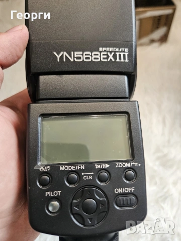 Нова светкавица Yongnuo YN568EX III, снимка 2 - Светкавици, студийно осветление - 54839066