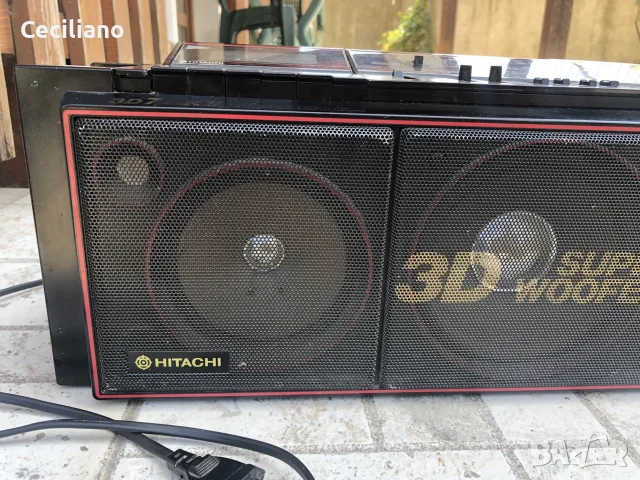 Hitachi TRK-7620E / 3D7 MK2-Радиокасетофон за ремонт!, снимка 14 - Радиокасетофони, транзистори - 55608964