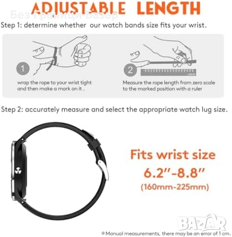 Нова Спортна каишка 22мм за смарт часовник Google Pixel Watch 4 45mm, снимка 6 - Каишки за часовници - 54523797