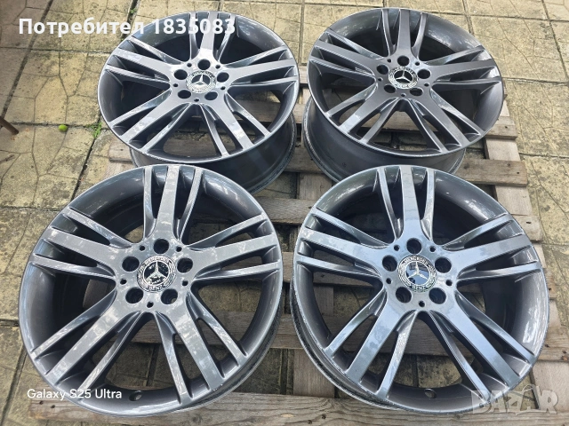 Лети джанти 18ки 5х112 Mercedes, снимка 2 - Гуми и джанти - 54626001