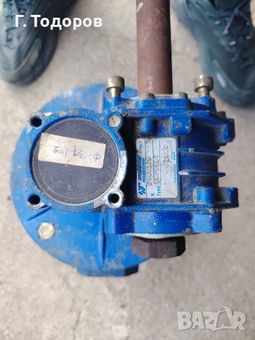 трифазен ел. мотор 0.55кв. с редуктор, снимка 3 - Други машини и части - 54244001