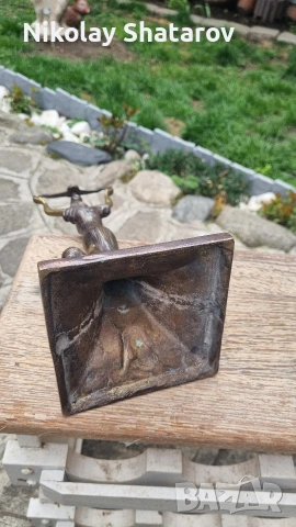 Бронзова скулптура , снимка 8 - Статуетки - 54014366