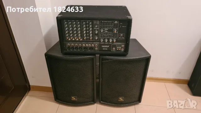 Активен микшерен пулт Soundking AE101EE + Тонколони FQ011A (Комплект)