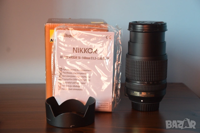 Обектив Nikon AF-S DX NIKKOR 18-140mm f3.5-5.6G ED VR
