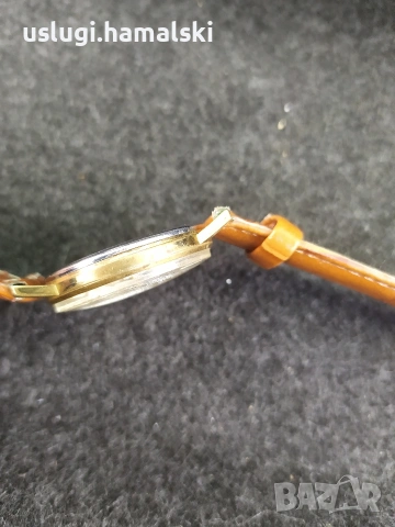 Ретро позлатен часовник, снимка 3 - Антикварни и старинни предмети - 54235963