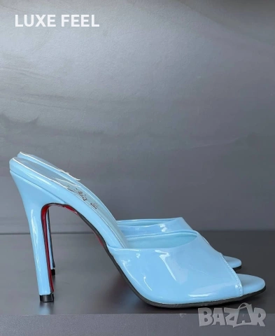 Christian Louboutin ⚜️Дамски Чехли , снимка 8 - Чехли - 54541873