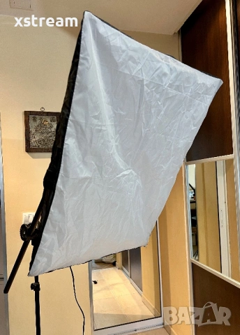 2бр Софтбокс Фотографско Студийно осветление, 1х със S-Type държач за Светкавица Neewer, 1х Andoer , снимка 14 - Светкавици, студийно осветление - 53952469