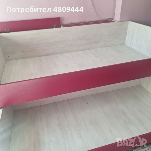 Детско двуетажно легло за момичета, снимка 2 - Мебели за детската стая - 54327730