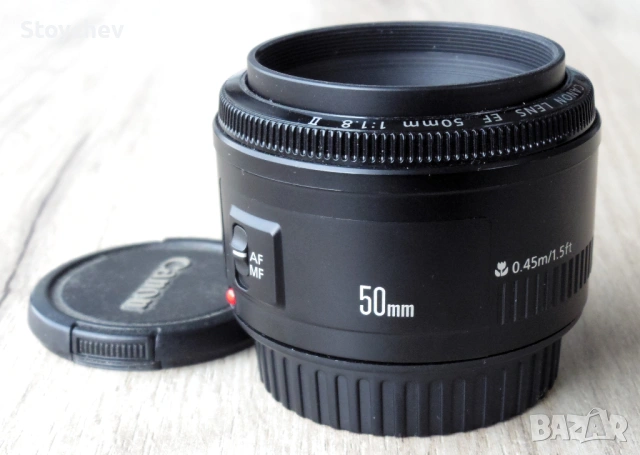 Автофокусен обектив  CANON EF 50mm1:1.8 II