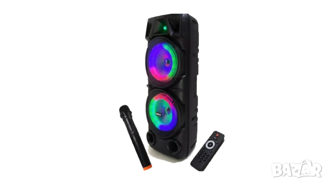 Преносима караоке колона ZQS8210, снимка 3 - Bluetooth тонколони - 55096937