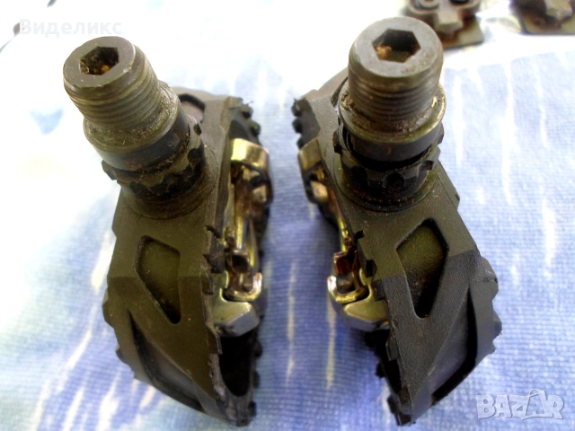 Shimano SPD /автоматични педали с парчета/, снимка 7 - Части за велосипеди - 55089656