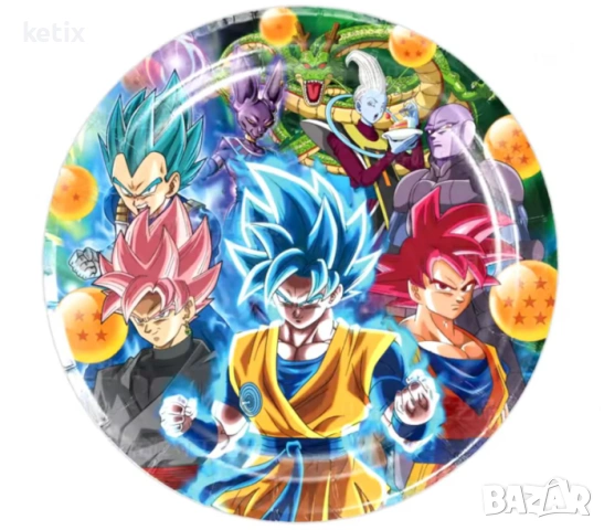 Парти сет Драгон Бол,Dragon Ball, снимка 2 - Други - 54661022