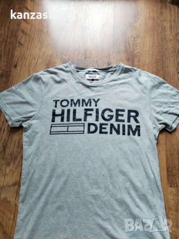 Tommy Hilfiger - страхотна мъжка тениска S, снимка 5 - Тениски - 54491547