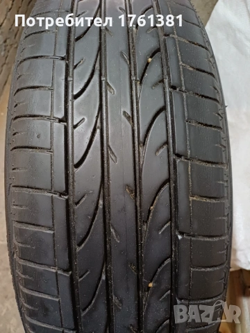 Летни гуми 215/60/17, Bridgestone Dueler H/P  - 4 броя, снимка 3 - Гуми и джанти - 54061909