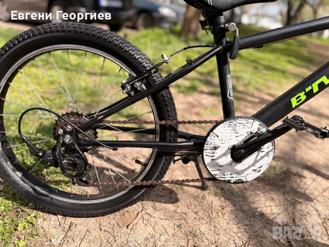 Детско колело B Twin 20 цола Shimano 6 скорости, снимка 4 - Велосипеди - 54311908