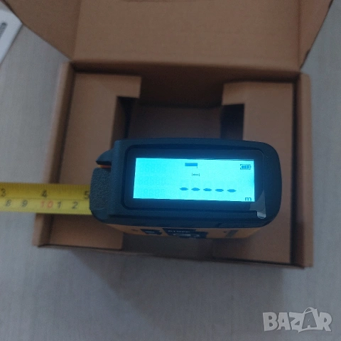 Професионална Акумулаторна Лазерна Ролетка 2-в-1 Amazon Basics | 40м Лазер + 5м Лента | Micro USB, снимка 5 - Други инструменти - 54383478