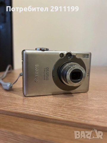 Фотоапарат Canon 5 Mp, Japan с подаръци, снимка 10 - Фотоапарати - 54294102