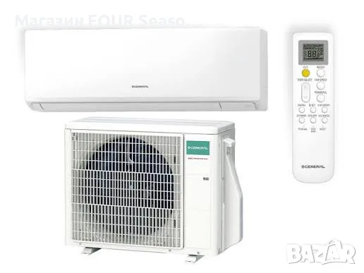 Инверторен климатик GENERAL ASHH12KNCA/AOHH12KNCA, 12000 BTU, Клас A++