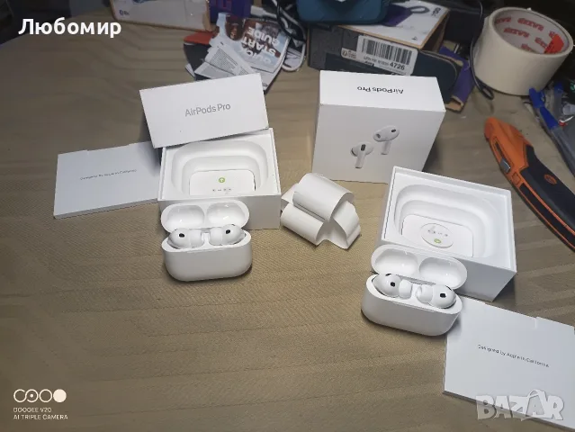 Безжични слушалки Apple AirPods Pro 3, активно шумопотискане, превод на живо, измерване , снимка 3 - Bluetooth слушалки - 55494436
