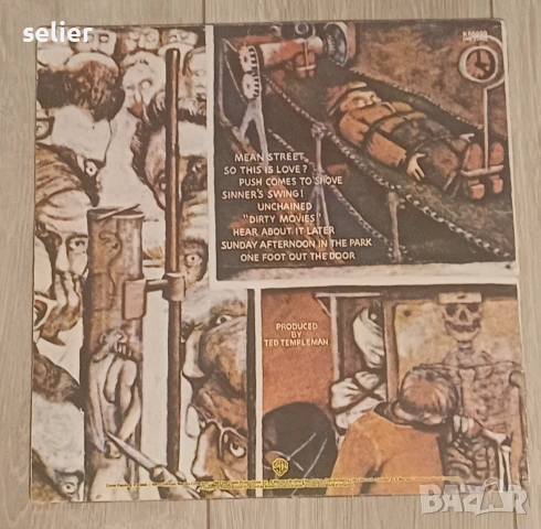 Van Halen ‎– Fair Warning Издание 🇬🇧 UK 1981г Стил:HARD ROCK ,HEAVY METAL Състояние на винила:на н, снимка 2 - Грамофонни плочи - 55147972