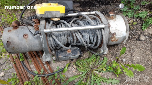 Лебедка 24 волта